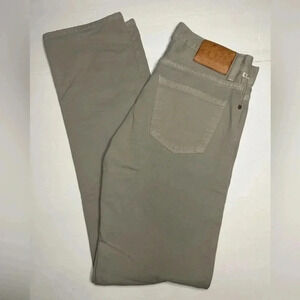 Citizens of Humanity Core Slim Straight Leg Light Green Khaki Size 30